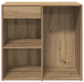 vidaXL Ντουλάπι καλλυντικών Artisan Oak 80x40x75cm Κατασκευασμένο ξύλο