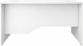 Γραφείο επαγγελματικό Venturo Megapap χρώμα λευκό 150x80x75εκ.