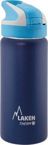 Παγούρι - Θερμός 500ml Με Καλαμάκι Laken Μπλε