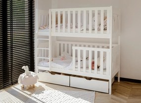 DAWID 80x180 white bunk bed Lano Furniture