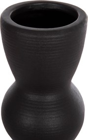 ΕΠΙΤΡΑΠΕΖΙΟ ΚΕΡΑΜΙΚΟ ΔΙΑΚΟΣΜΗΤΙΚΟ SCEPTER HM4614.02 ΜΑΥΡΟ ΜΑΤ Φ8x35Υ εκ.