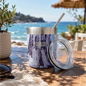 Ποτήρι Θερμός Healthy Human - 354ml - Μωβ