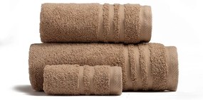 Πετσέτα Premio Mocha Melinen Χεριών 30x50cm 100% Cotton Foam