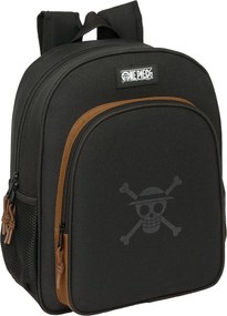 Σχολική Τσάντα One Piece Μαύρο 32 x 38 x 12 cm