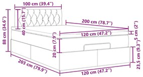 ΟΘΩΜΑΝΙΚΟ ΚΡΕΒΑΤΙ ΜΕ ΣΤΡΩΜΑ ΜΑΥΡΟ 120X200CM ΎΦΑΣΜΑ 3311534