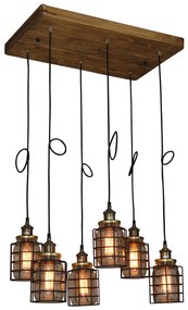 HL-2248JG-6P OKDA  PENDANT HOMELIGHTING 77-3072