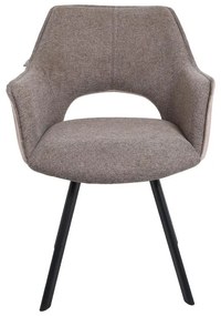 Καρέκλα Τραπεζαρίας 5086 Fylliana Καφέ 57x59x82εκ. 2αδα 57x59x82 εκ.