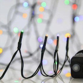 Eurolamp Σειρά 400 Πολύχρωμα LED Με 8 Προγράμματα Και Μνήμη 19.95m IP44 Πράσινο Καλώδιο 600-11552