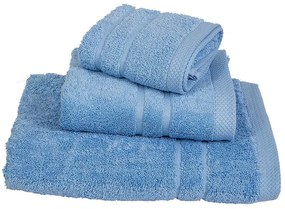Σετ Πετσέτες 3 τμχ Le Blanc Πεννιέ 600γρ/μ2 Light Blue (40x60, 50x95, 80x145)