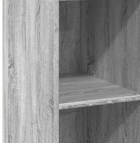 vidaXL Ντουλάπι Γκρι Sonoma 40x41x124 εκ. από Επεξεργασμένο Ξύλο