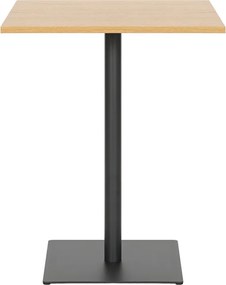 Τραπέζι Nerobian pakoworld mdf σε sonoma απόχρωση 60x60x75εκ
