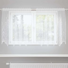vidaXL Κουρτίνες με κουρτίνες Λευκό 150 x 80 cm Πολυεστέρας