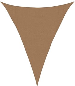 vidaXL Πανί Σκίασης Taupe 3 x 4 x 4 μ. από HDPE 160 γρ./μ²