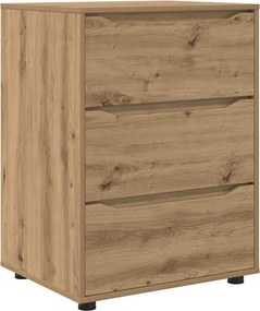 vidaXL Ντουλάπι αποθήκευσης Artisan Oak 60 x 48 x 81 εκ