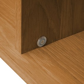 Kerteminde 3-Door Wall Cabinet Natural Oil