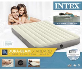 INTEX Φουσκωτό Στρώμα Dura-Beam Standard Single-High 152 x 203 x 25 εκ