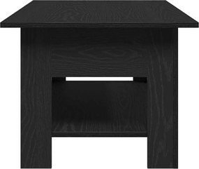 vidaXL Τραπεζάκι σαλονιού Μαύρη Οξυά 102 x 55 x 42 cm