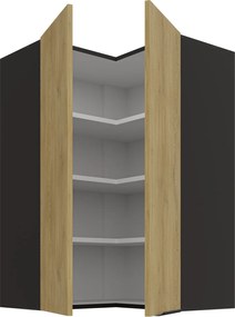 Κρεμαστό ντουλάπι γωνιακό Monar 60x60 GN 90 2F