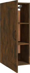 vidaXL Ντουλάπι Κρεμαστό Καπνιστή δρυς35x34x90εκ. Επεξεργασμένο Ξύλο