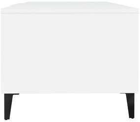 vidaXL Τραπεζάκι Σαλονιού Λευκό 102x50x40 εκ. από Επεξεργ. Ξύλο