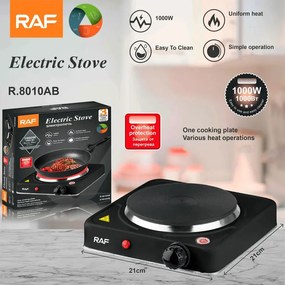 RAF Ηλεκτρικό Μάτι Κουζίνας 1000W R.8010AB - Electric Stove
