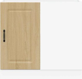 vidaXL ντουλάπι βάσης κουζίνας Kalmar Sonoma δρυς Επεξεργασμένο Ξύλο