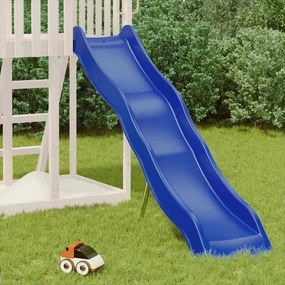 vidaXL Τσουλήθρα Μπλε 210 x 40 εκ. από Πολυπροπυλένιο