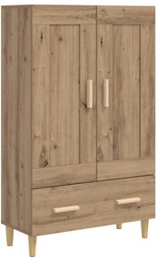 vidaXL Highboard Artisan Δρυς 70 x 31 x 115 εκ Επεξεργασμένο Ξύλο