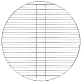 vidaXL BBQ Grill Grate Ασημί Ø57 εκ. Ανοξείδωτο ατσάλι