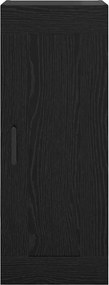 vidaXL Επιτοίχιο ντουλάπι Μαύρη Οξυά 34,5 x 34 x 90 εκ.