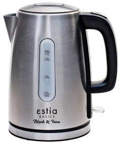 Estia 06-10102 Infinity Inox Βραστήρας 1.7lt, 2200W, Inox