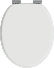 vidaXL Λεκάνη Λευκό 44 x 38 εκ. Πίνακας MDF