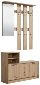 Hallway Stand Ravenna Artisan Oak 100*29*191.5 cm