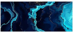 Πίνακας Καμβάς 451ERN1308 120x50cm Multi Wallity Οριζόντιοι Ξύλο, Καμβάς