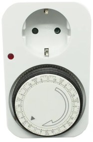 MECHANICAL WEEKLY TIME SWITCH, SCHUKO SOCKET ACA DY00000003