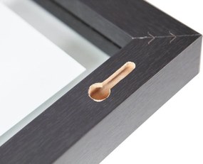 ΚΟΡΝΊΖΕΣ WOOOD PHOTO FRAME WOOD BLACK 34 X 44 CM