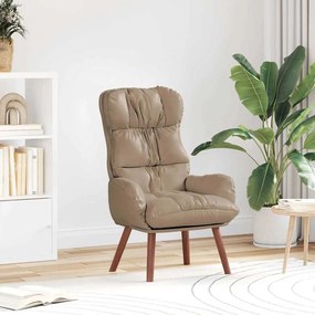 vidaXL Πολυθρόνα Καπουτσίνο 69 x 74 x 93 εκ. Δερματίνη