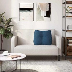 vidaXL Μαξιλάρι Πλάτης Μπλε 60 x 24 x 50 εκ ύφασμα