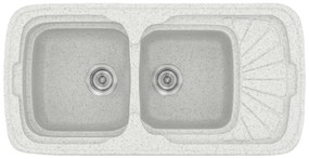 Sanitec Classic 304 Granite White Νεροχύτης