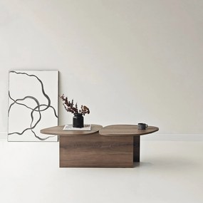 Coffee Table Stones - Walnut Walnut