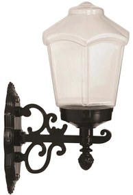 Φωτιστικό Τοίχου - Απλίκα 685AVN1299 26x20x43cm E27 40W Black Opviq