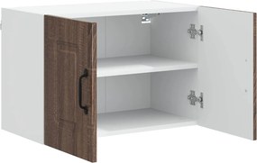 vidaXL Πάνελ πλυντηρίου πιάτων Kalmar 2 pcs Καφέ δρυς
