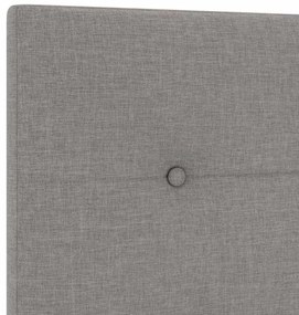 vidaXL Κεφαλάρι με κεφαλάρι Taupe 180 cm ύφασμα