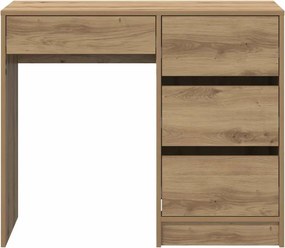 vidaXL Γραφείο Artisan Oak 90 x 37.5 x 75 εκ Επεξεργασμένο ξύλο