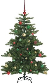 vidaXL Τεχνητό Χριστουγεννιάτικο Δέντρο με Άξονα Πράσινο 150 cm