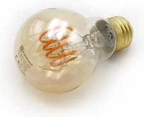 Διακοσμητική Led Λάμπα COG Spiral Αχλάδι Ε27 6W Ντιμαριζ. Μελί 1800K 13-271960019 Lumen-13-271960019-Μελί 13-271960019