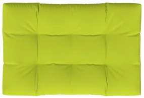 vidaXL Μαξιλάρι Παλέτας Αν. Πράσινο 120 x 80 x 12 εκ. Υφασμάτινο