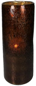 Κηροπήγιο Amber Γυαλί 14x14x25cm - Γυαλί - 05152856