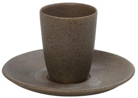 Φλυτζάνι Espresso 80ml + Πιατάκι Espiel Morgan OW2074K6