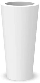 Κασπώ Ficus 60 JDNFC060BXNW Φ29x59cm 16lt White New Garden Πολυαιθυλένιο